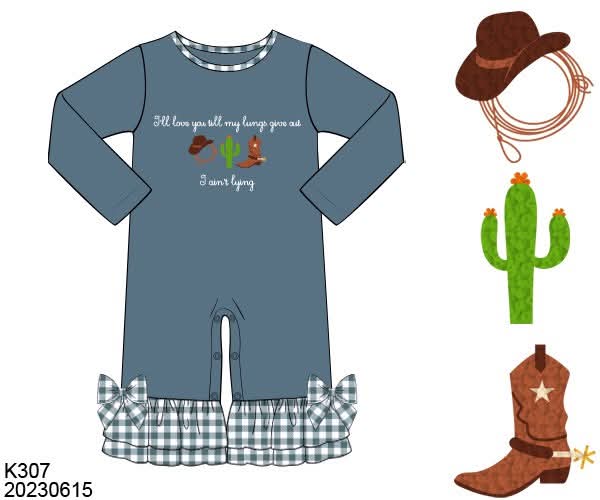 WS PO80: Girls I Ain’t Lying Romper