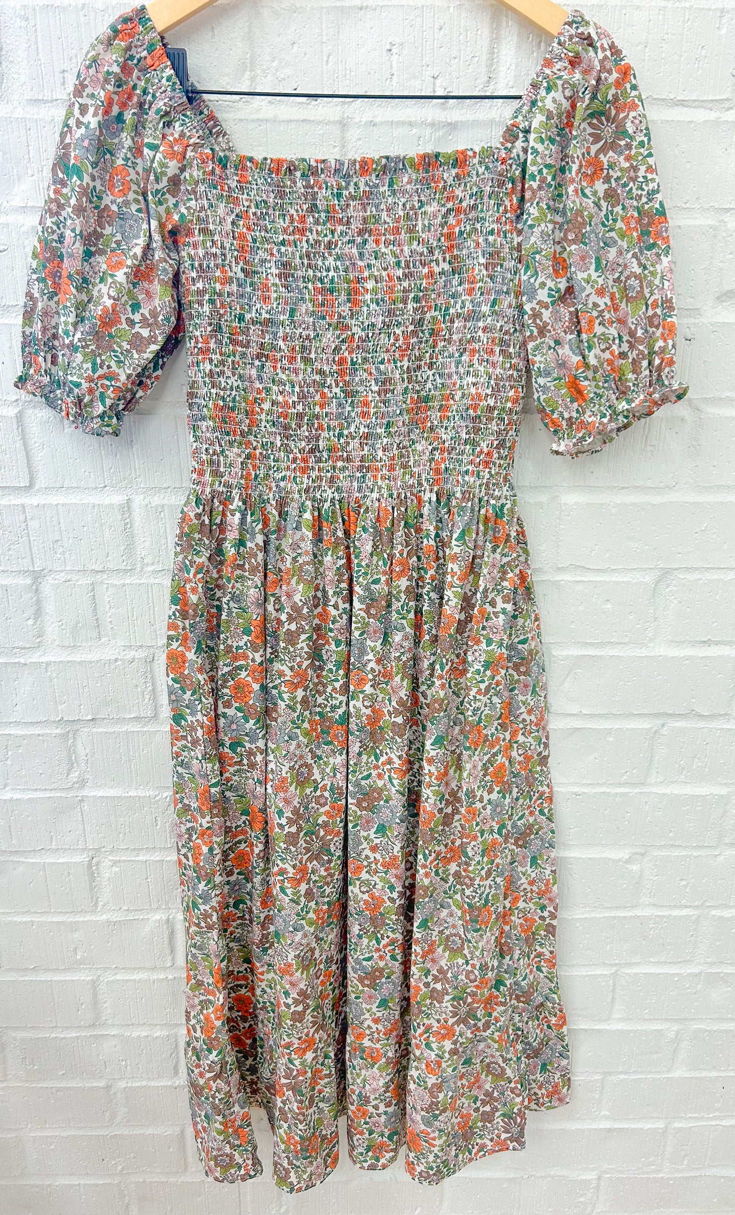BRISK FLORAL MOM DRESS