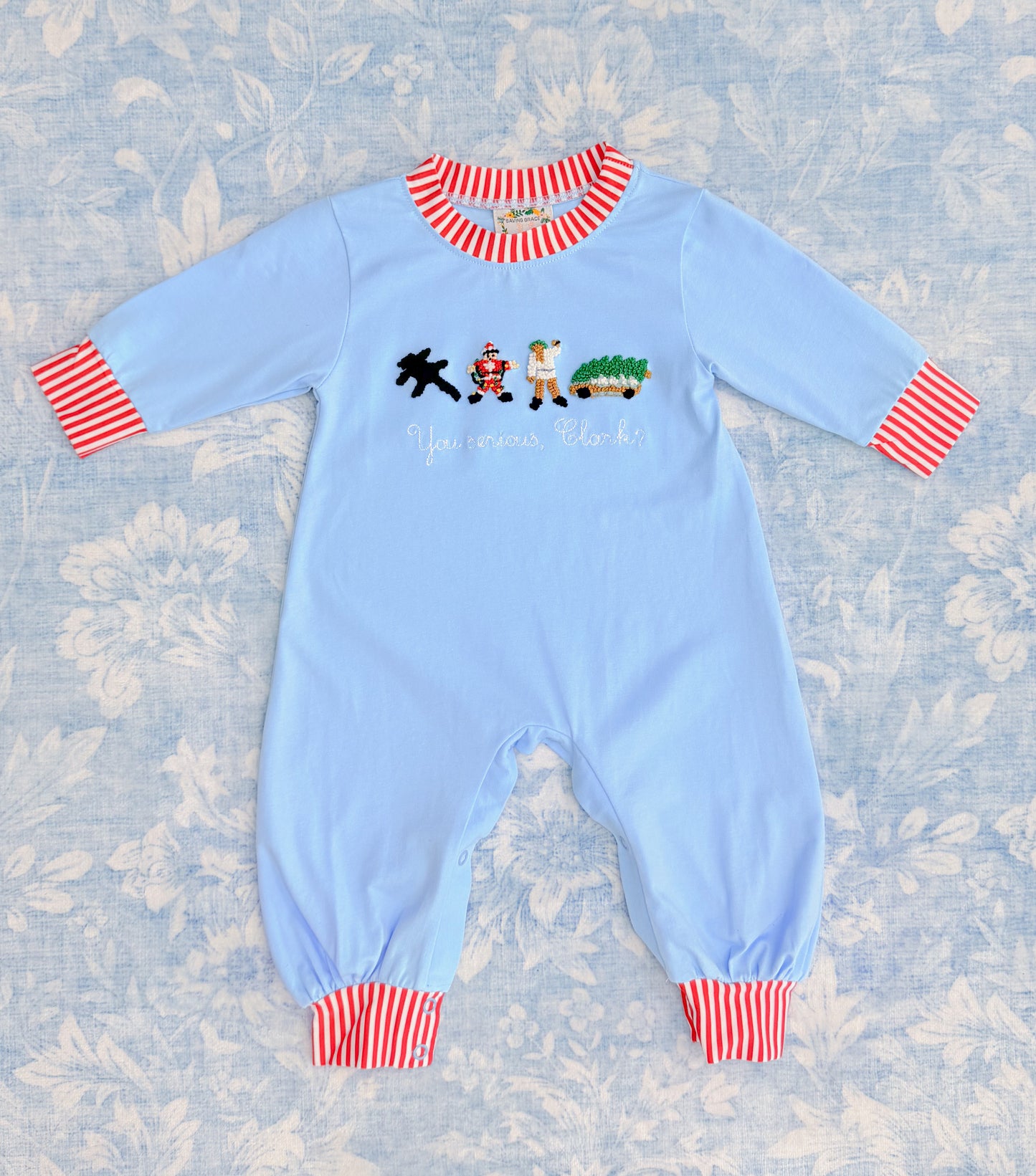 YOU SERIOUS, CLARK? BOY ROMPER