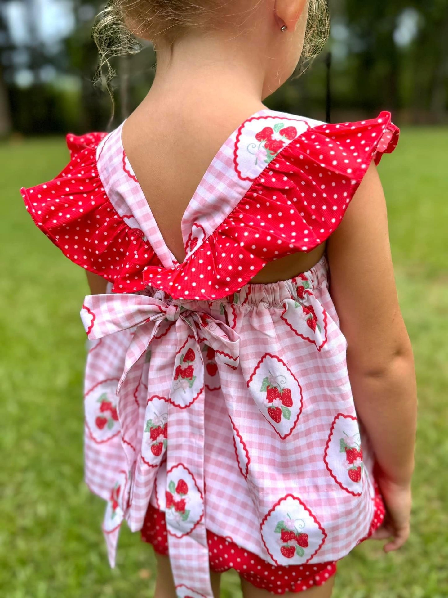 STRAWBERRY FARM DAYS BLOOMER SET