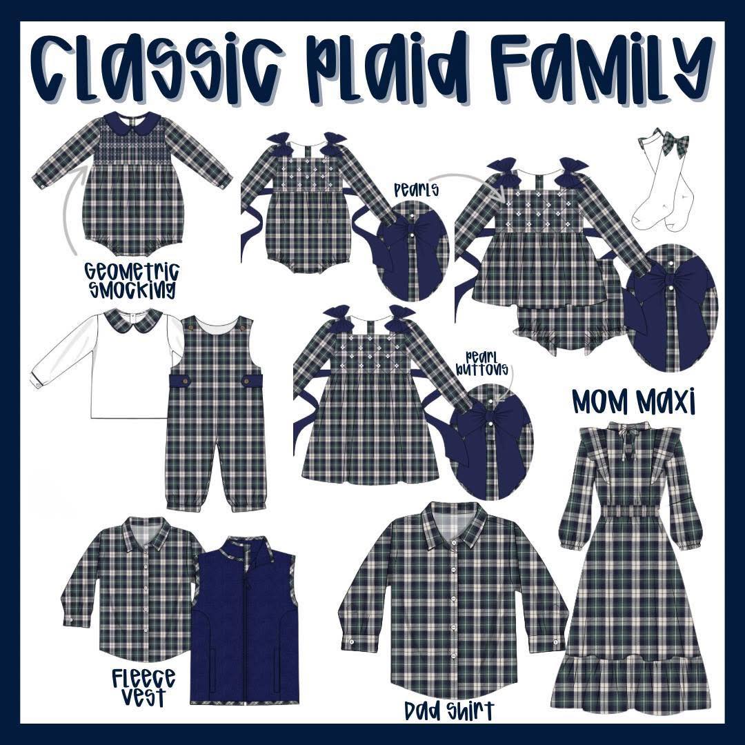 CLASSIC PLAID GIRL SOCKS