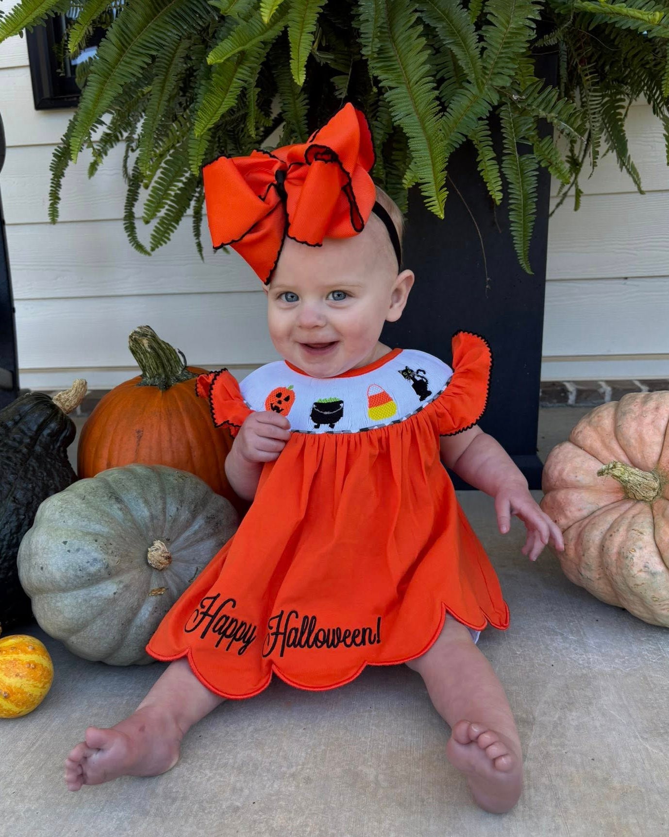 HAPPY HALLOWEEN BLOOMER SET