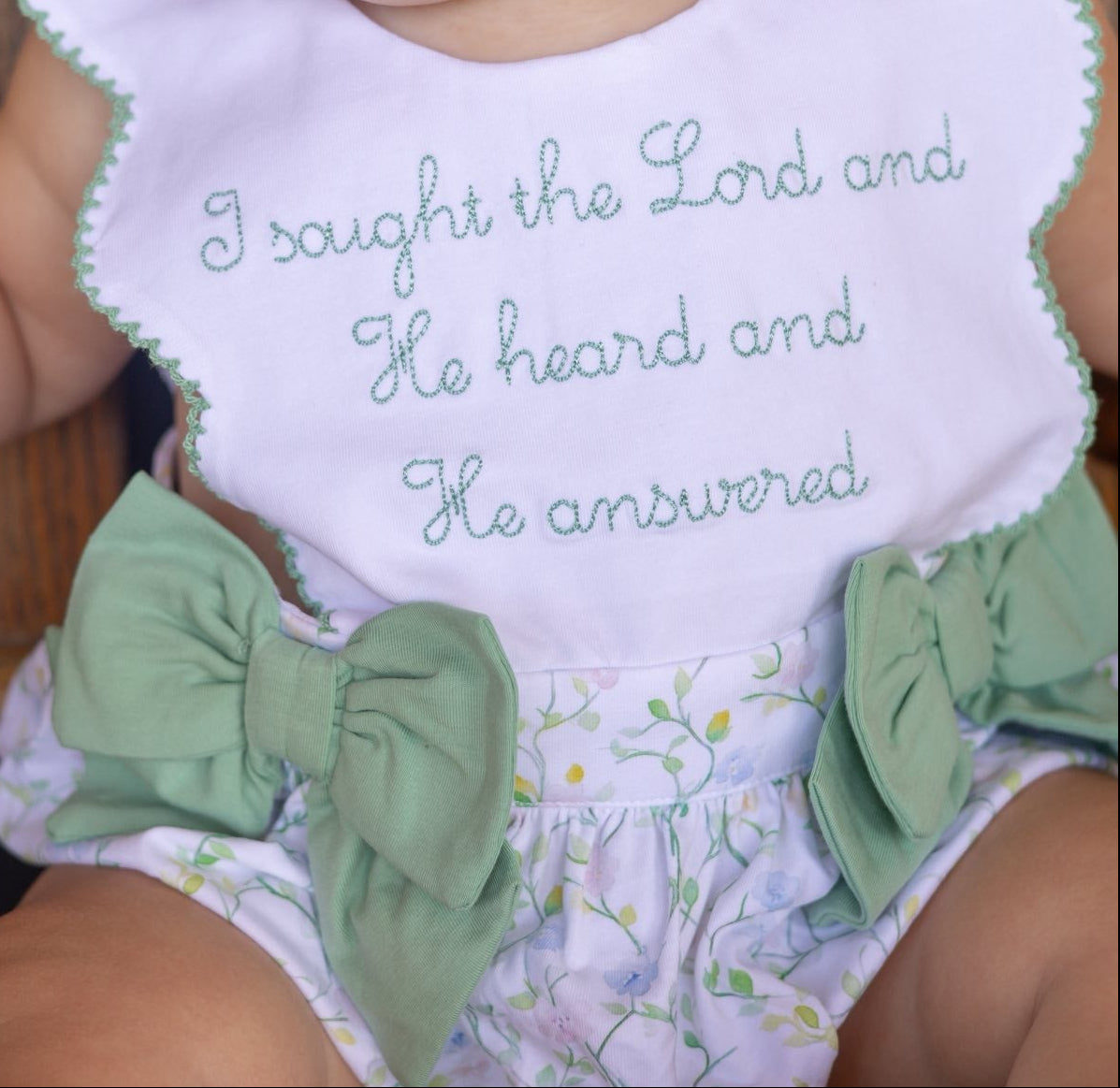 I SOUGHT THE LORD GIRL BUBBLE