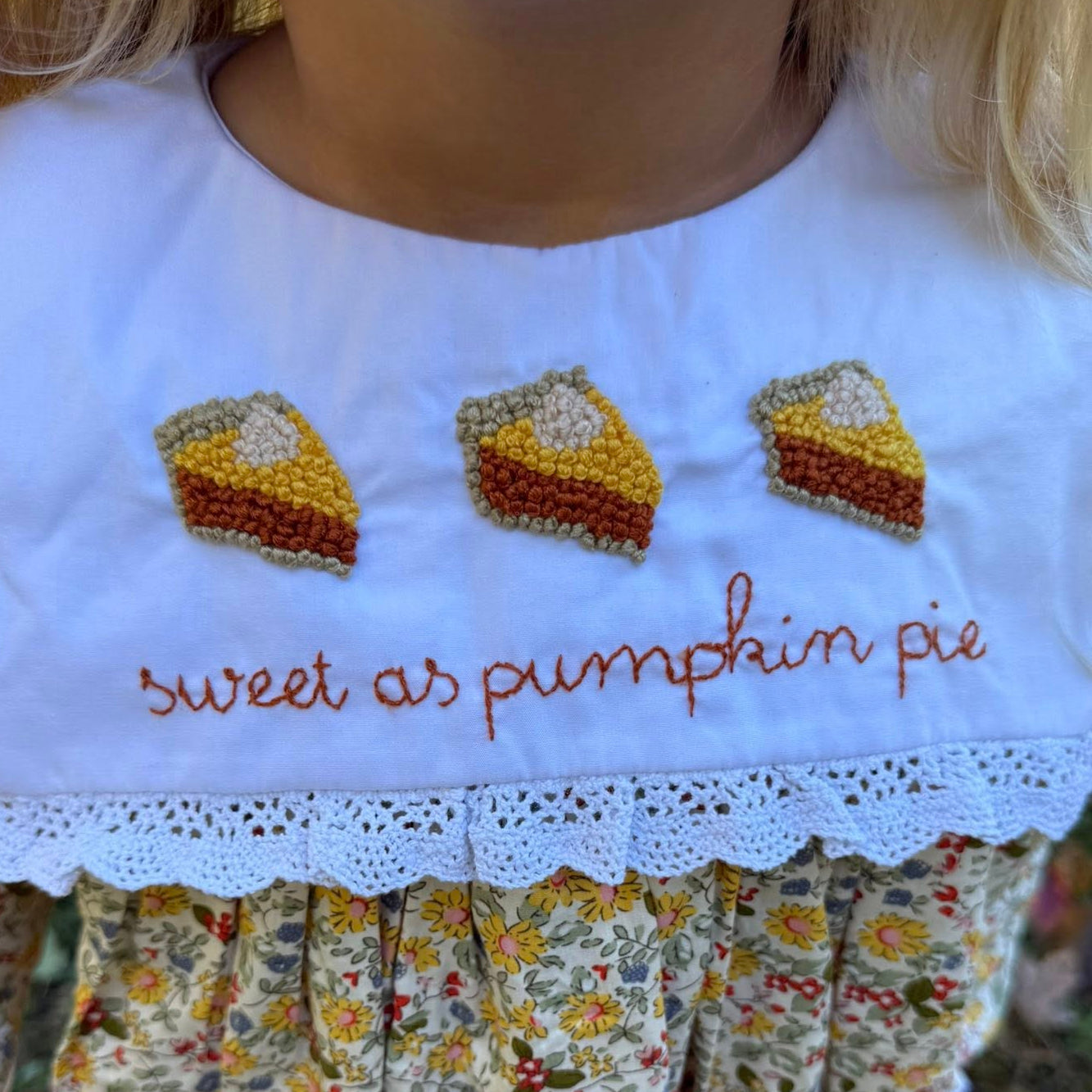 SWEET AS PUMPKIN PIE GIRL BUBBLE