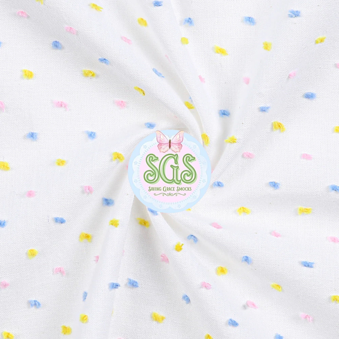 GIRLS SWISS DOT CELEBRATION BUBBLE
