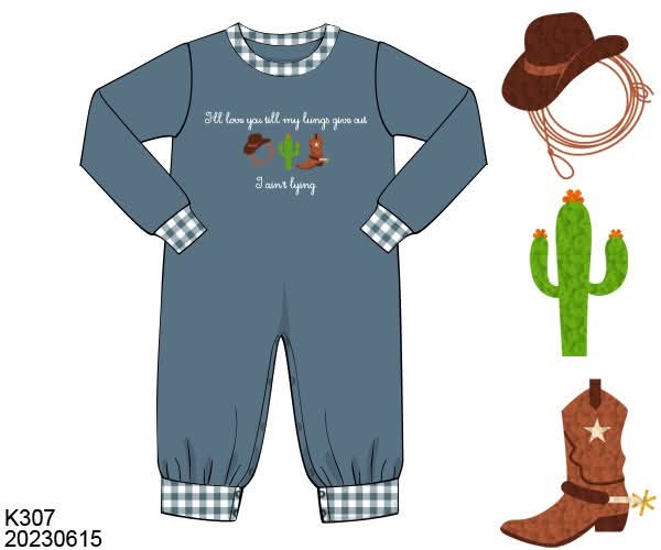 WS PO80: Boys I Ain’t Lying Romper
