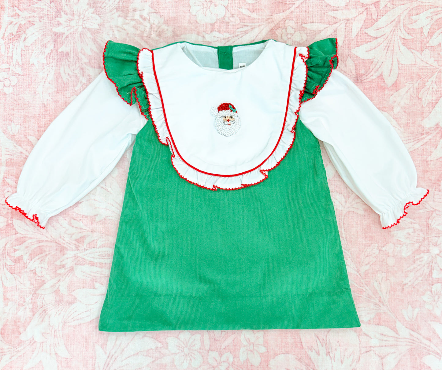 SANTA & CORDUROY DRESS