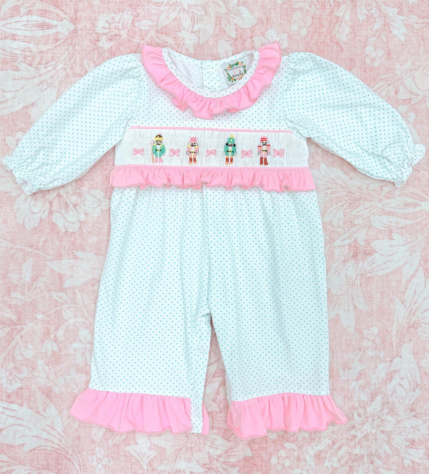 NUTCRACKER DREAMS GIRL ROMPER