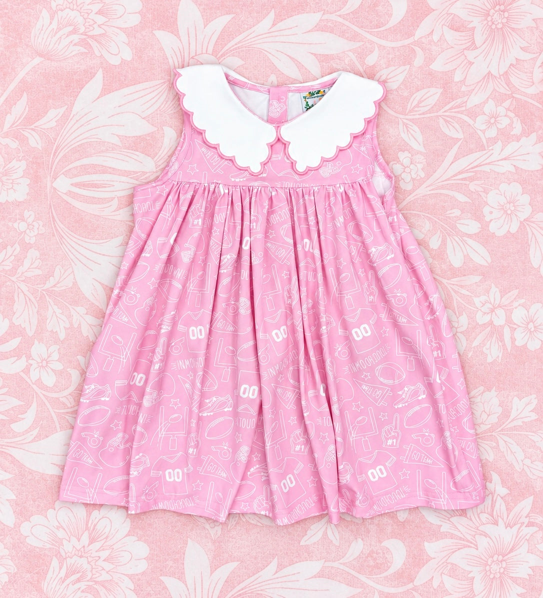GIRL PINK GAMEDAY DRESS