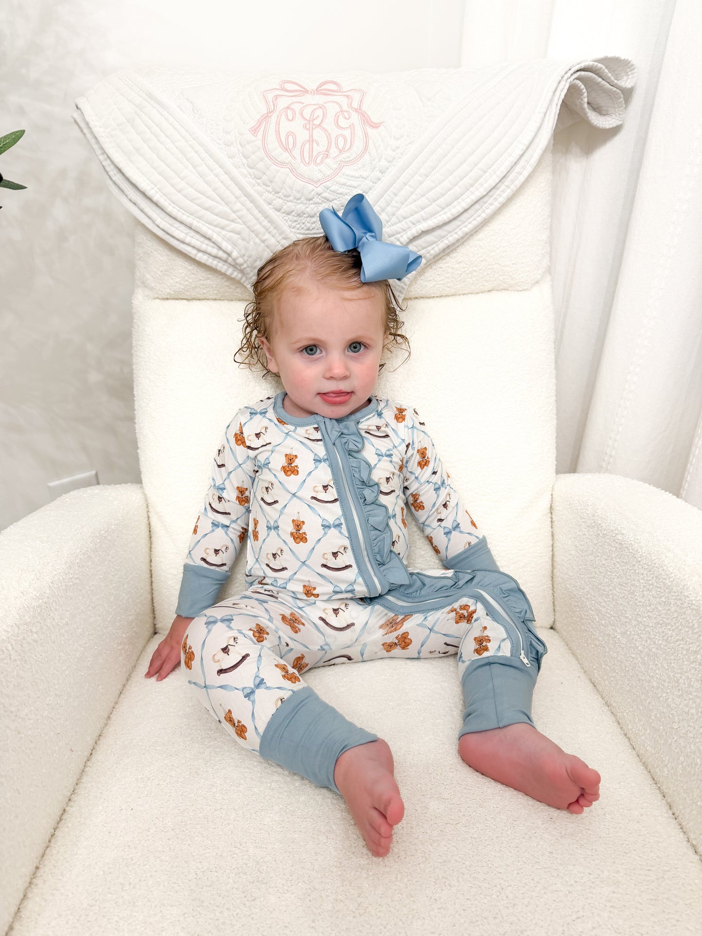 BEDTIME STORIES BAMBOO RUFFLE ZIPPY