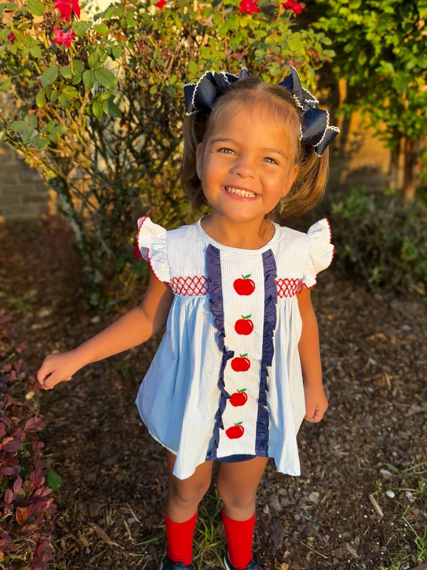 APPLE OF MY EYE BLOOMER SET