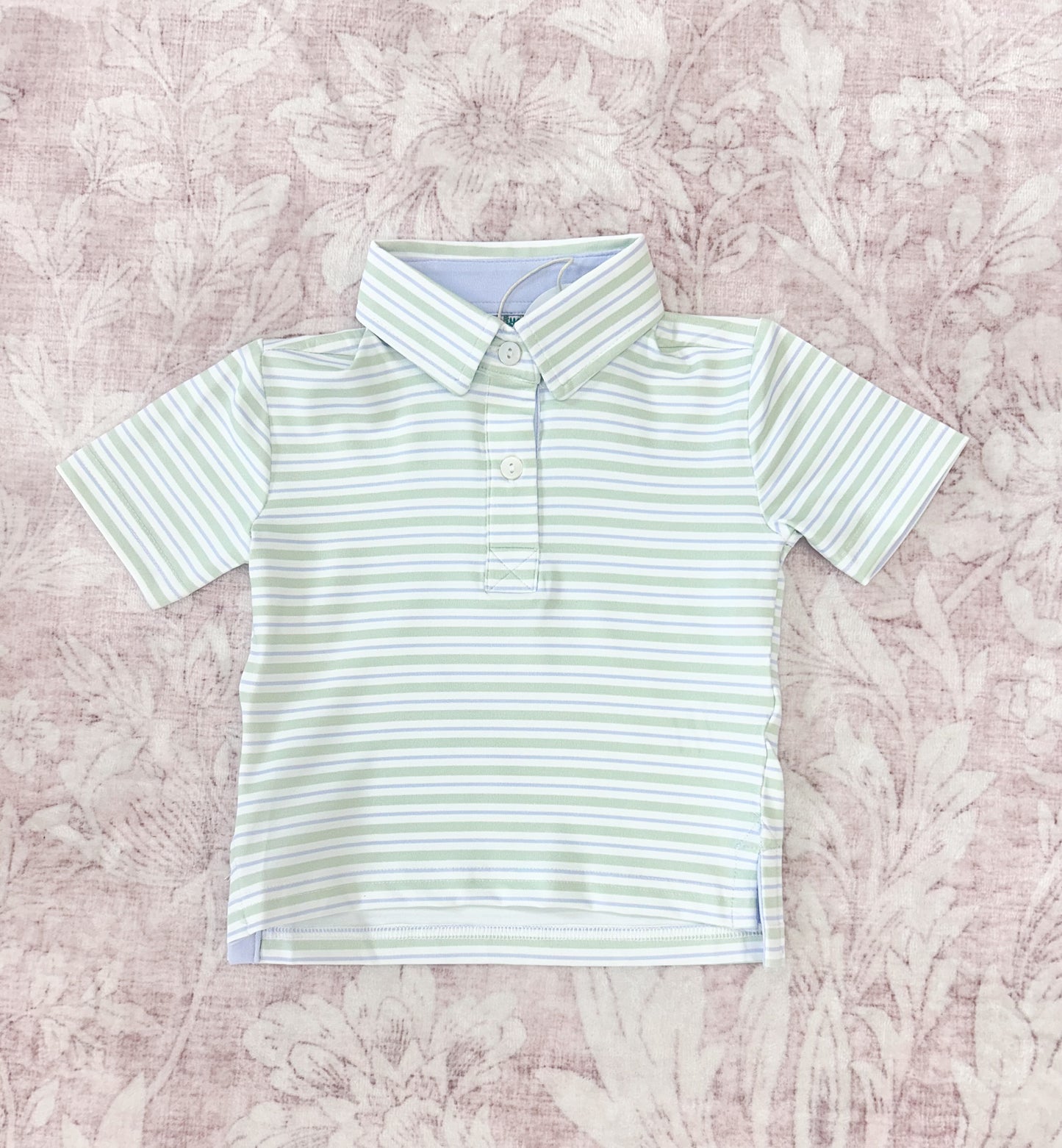 MADDY'S FLORAL BOY POLO