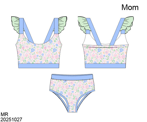 WOMEN'S COTTAGE DREAMS 2PC SWIM