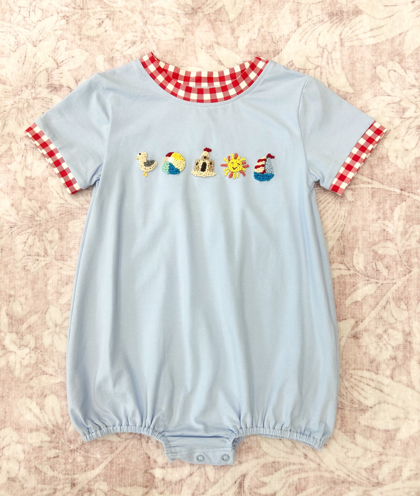 BOYS FRENCH KNOT BEACH BUBBLE