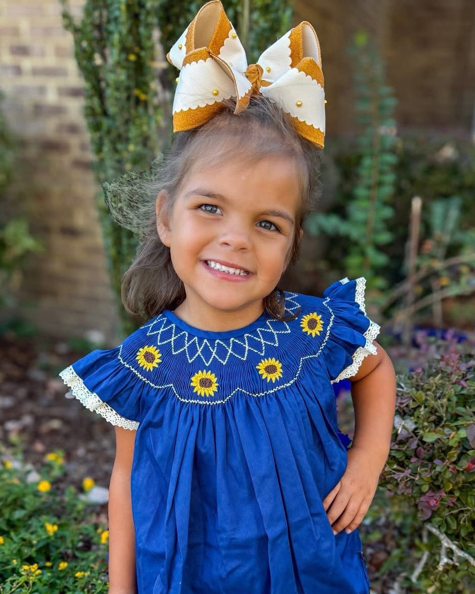 SUNFLOWER FIELDS DRESS