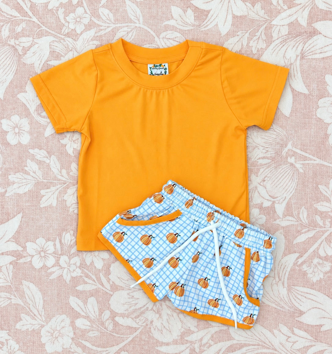HARVEST WISHES BOY SHORT SET