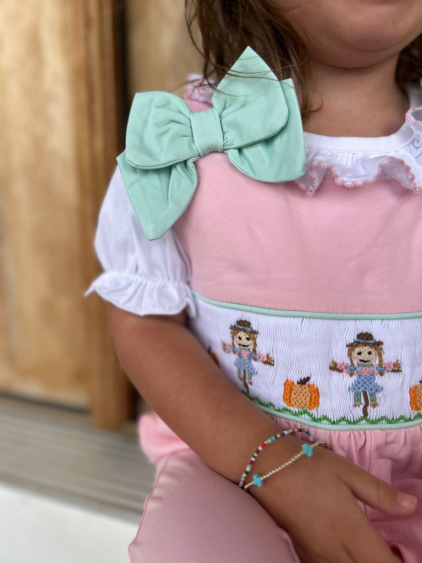 HARVEST WISHES GIRL ROMPER