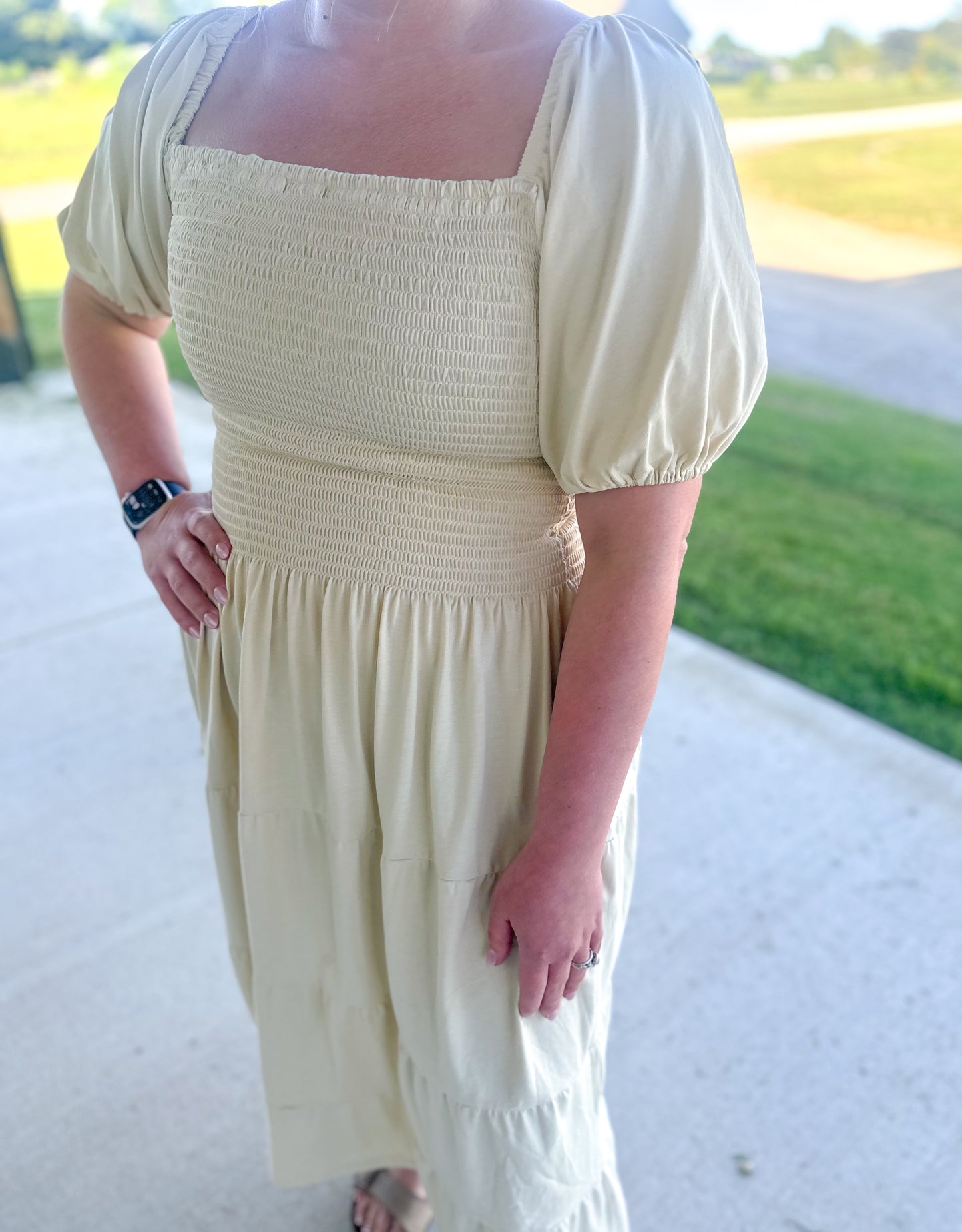 SHORESIDE STARFISH MOM DRESS