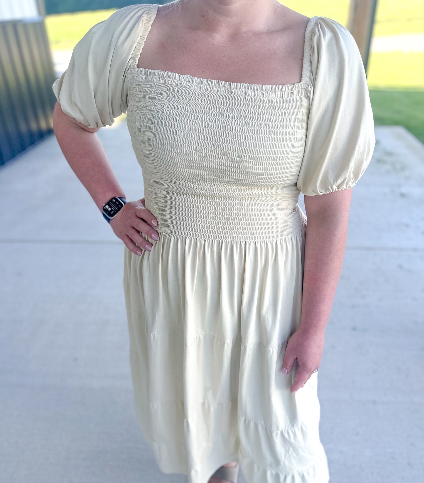 SHORESIDE STARFISH MOM DRESS