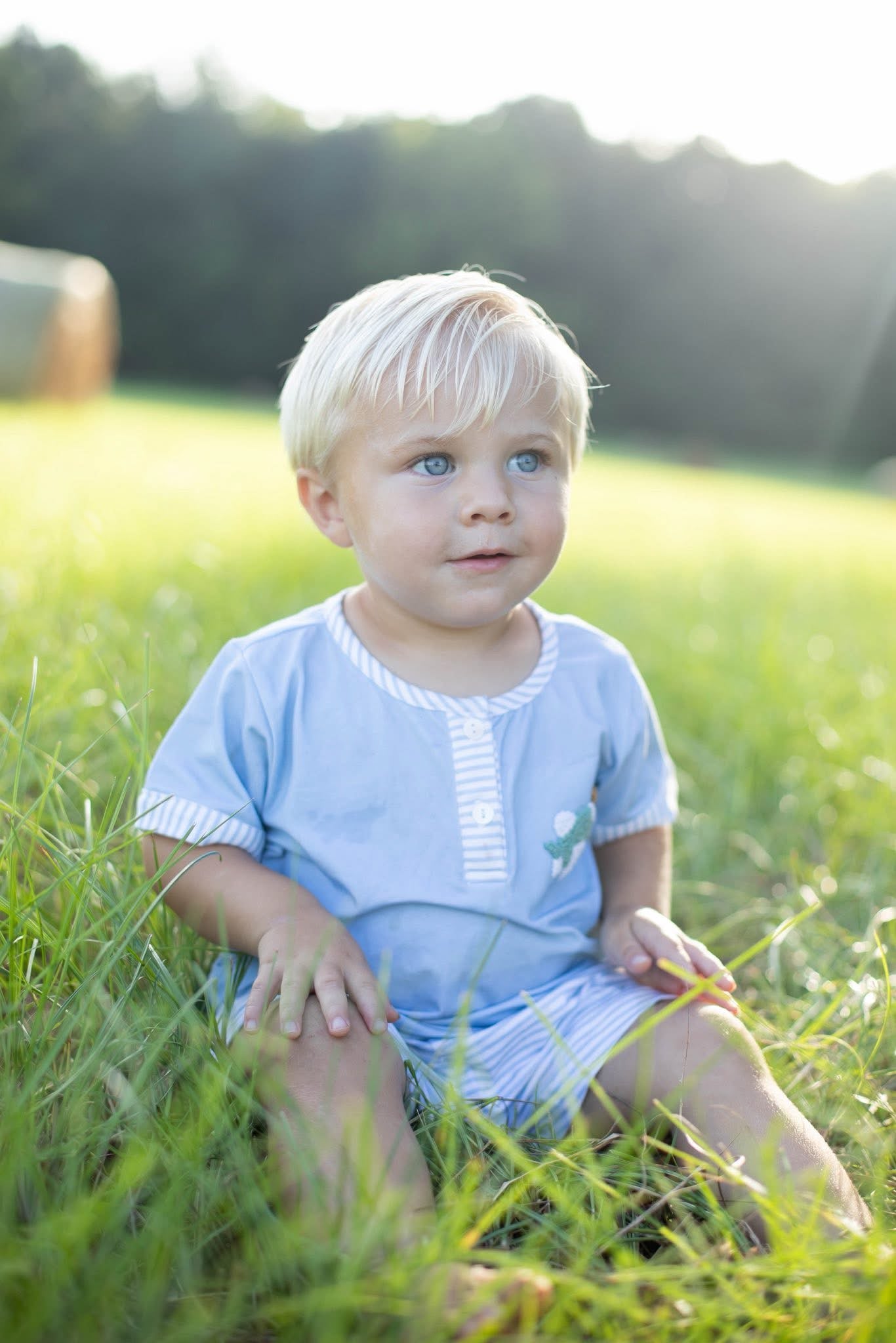 BABY BLUES BOY SHORT SET