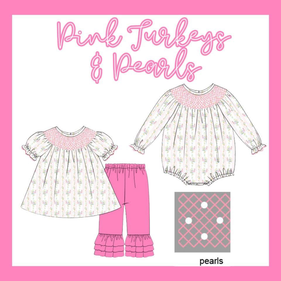 WS PO87: Pink Turkeys & Pearls