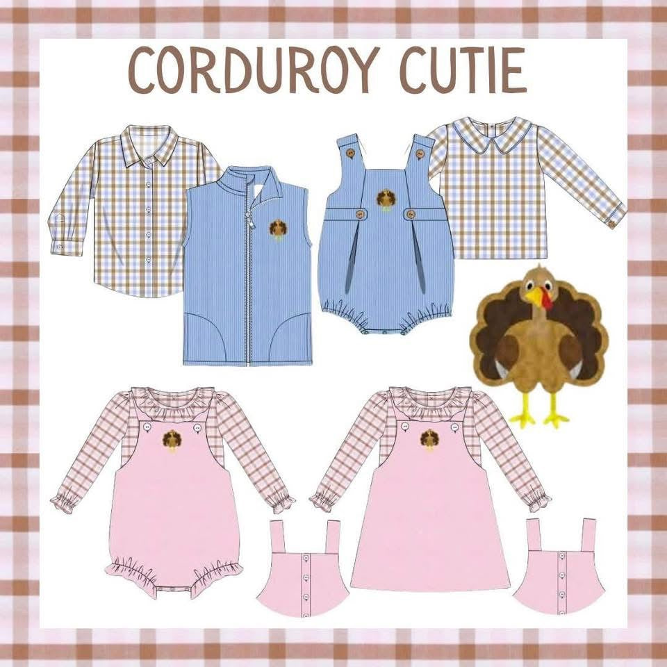 WS PO87: Corduroy Cutie