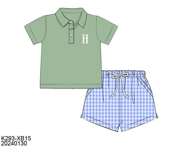 ECHINACEA & SAGE BOY SHORT SET