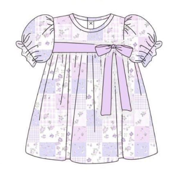 WS Black Friday: Girls Hallie Patchwork Dress