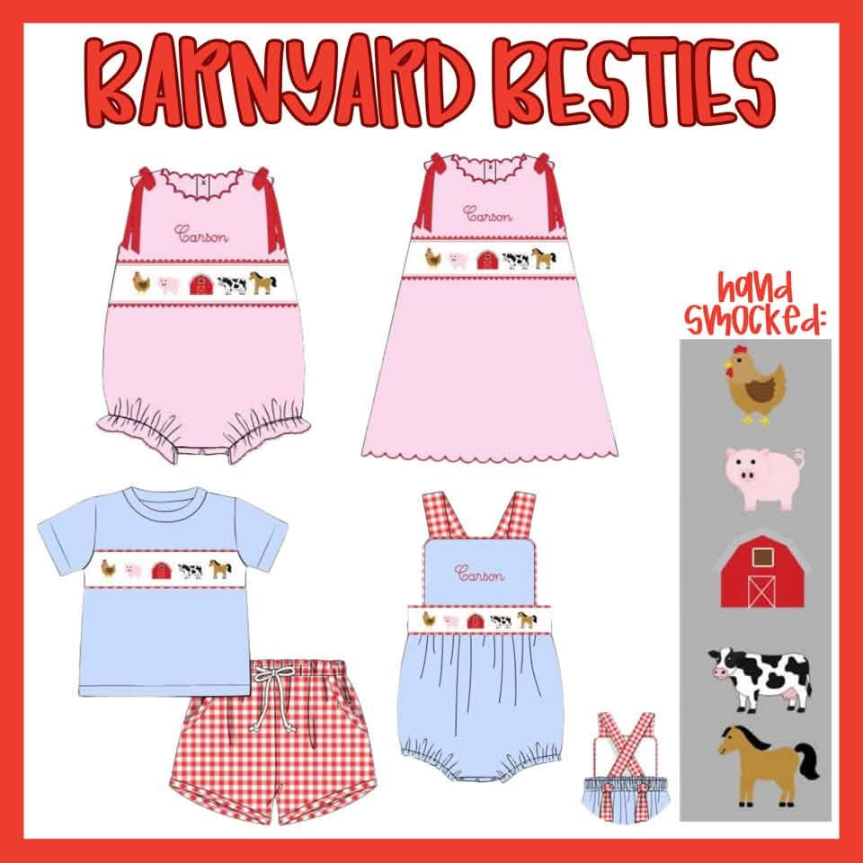WS PO90: Barnyard Besties