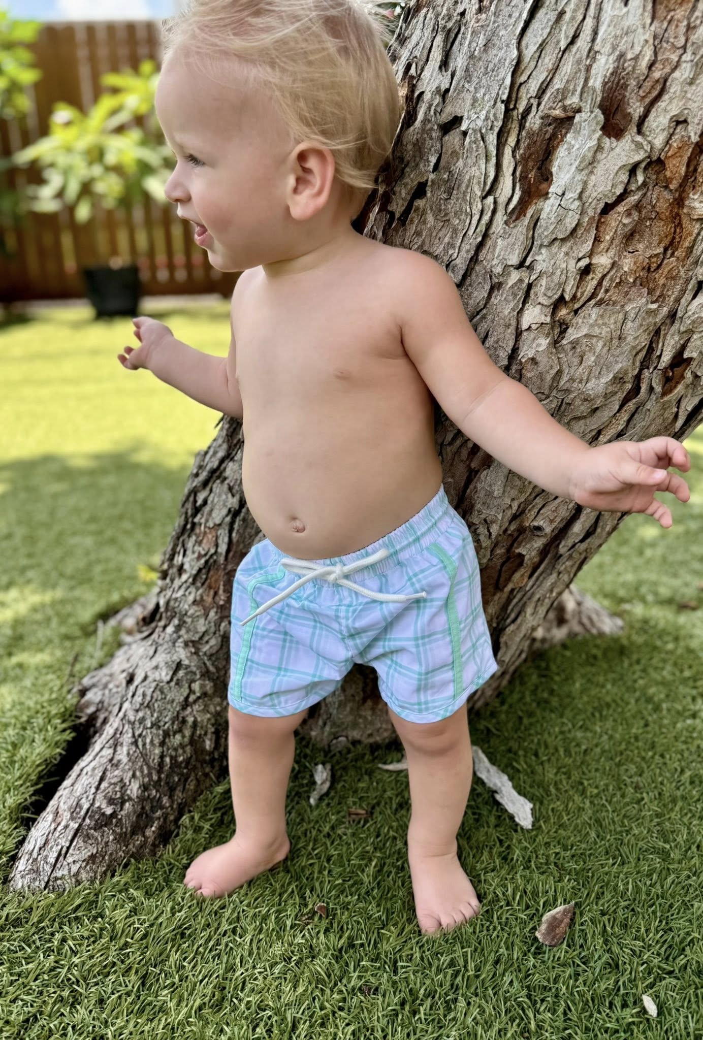 MINT TO SWIM BOY TRUNKS