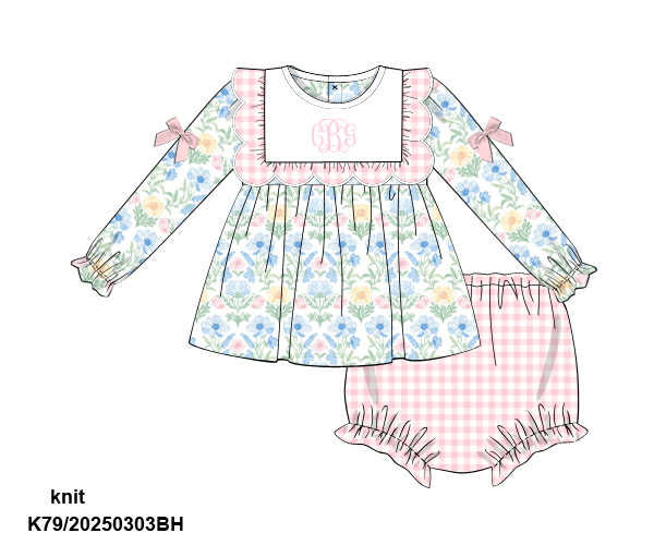 WS PO80: Girls Blossom & Bloom Bloomer Set