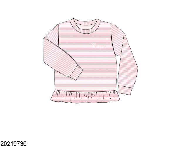 WS PO80: Girls Cozy Knit Pullovers