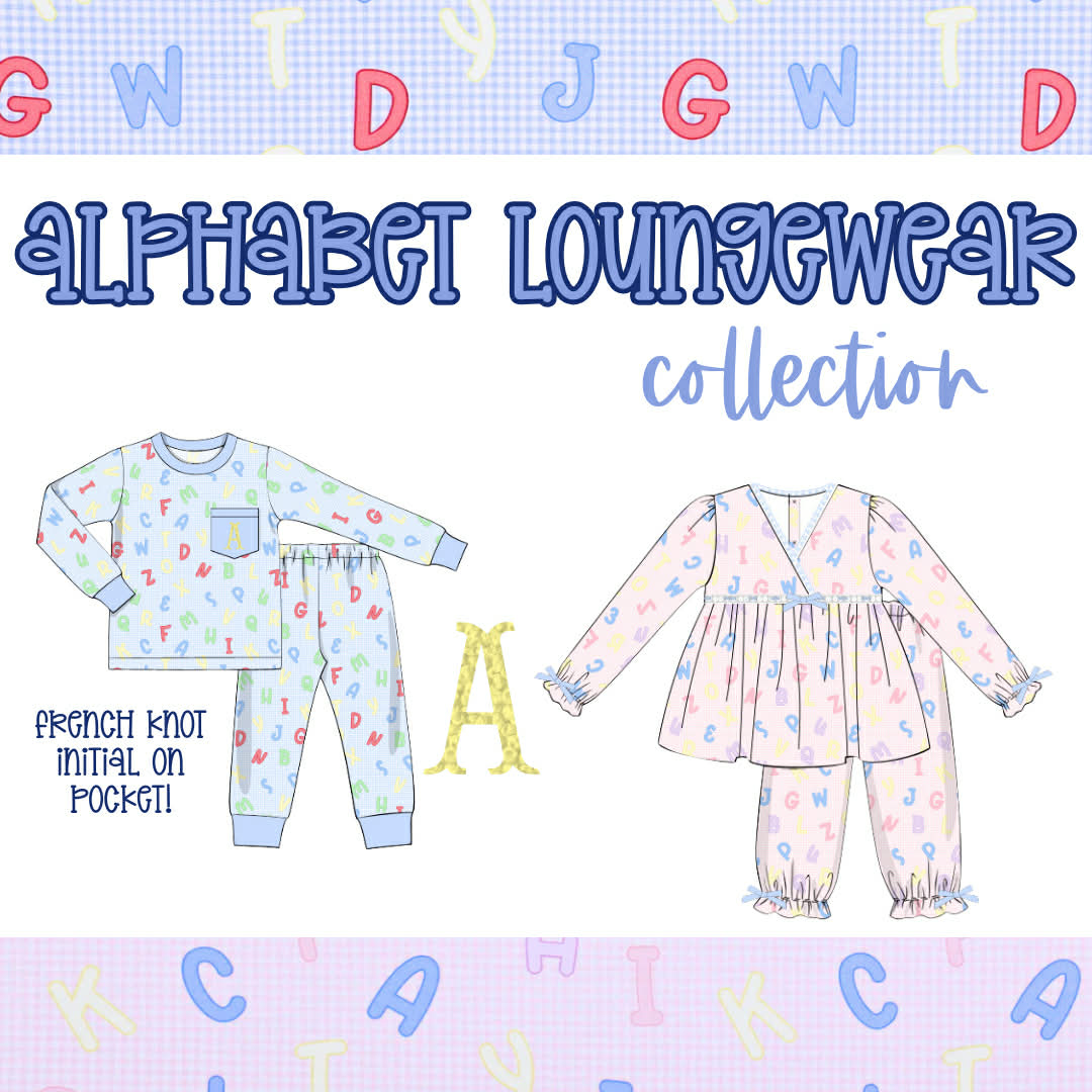 WS PO85: Alphabet Loungewear