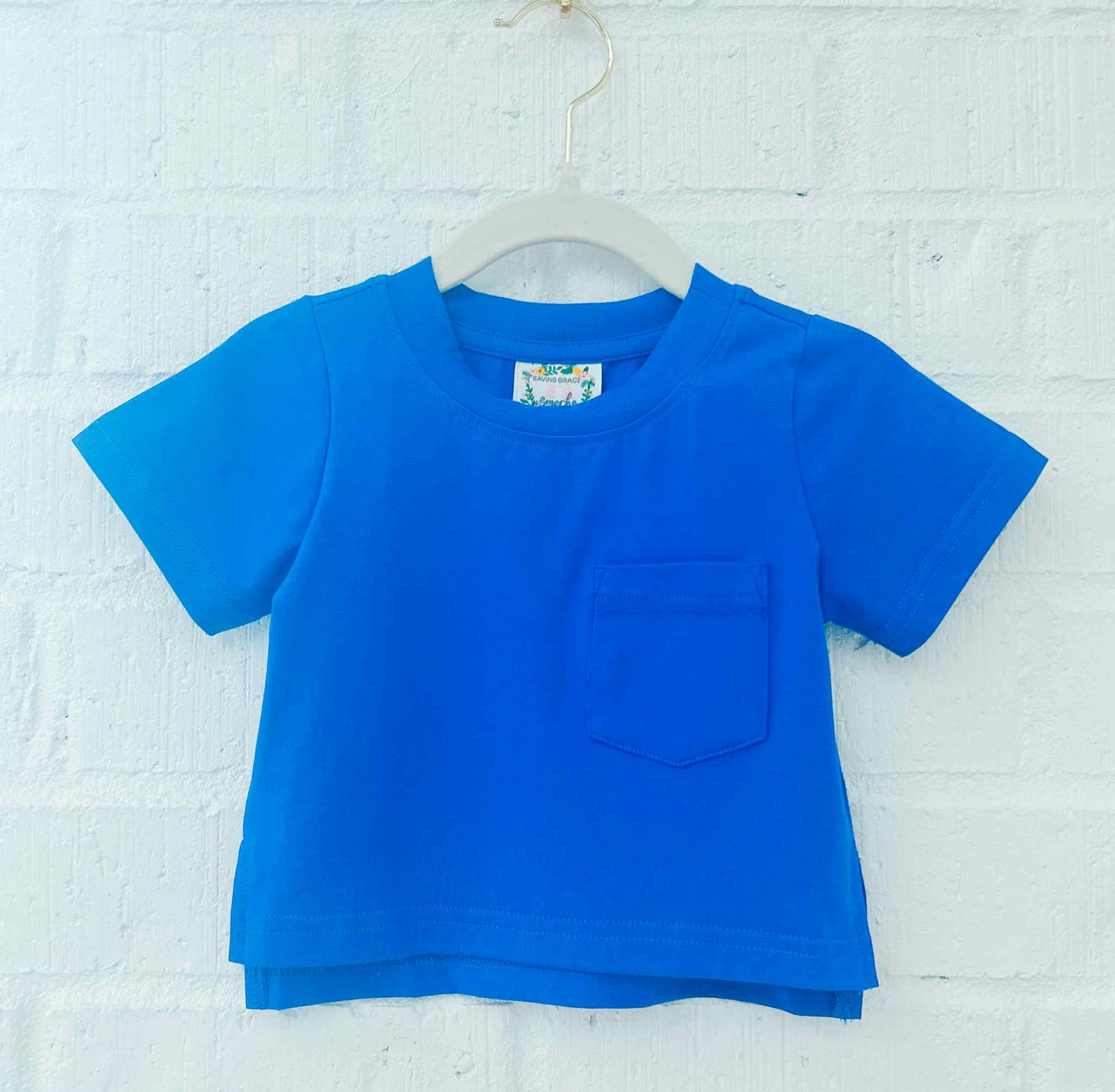 BOYS ROYAL BLUE SHIRT