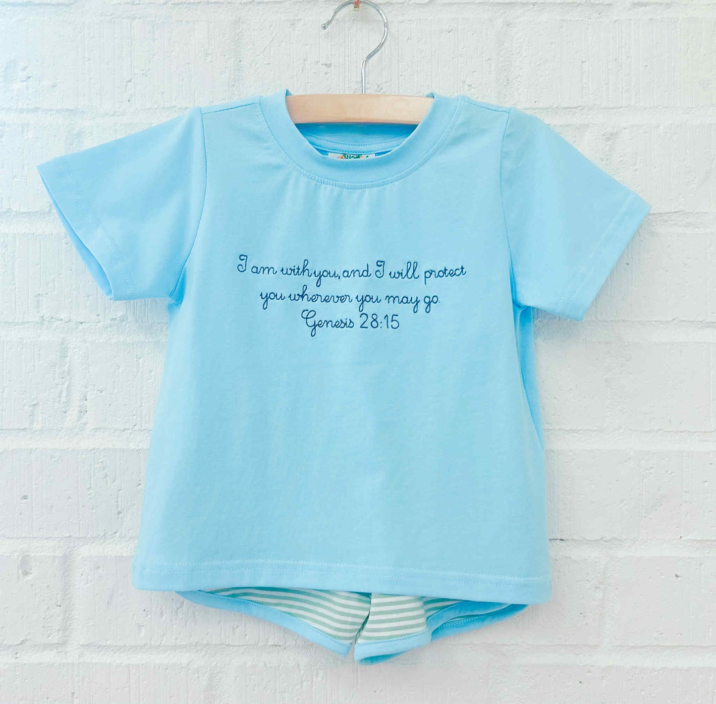GENESIS 28:15 BOY SHORT SET