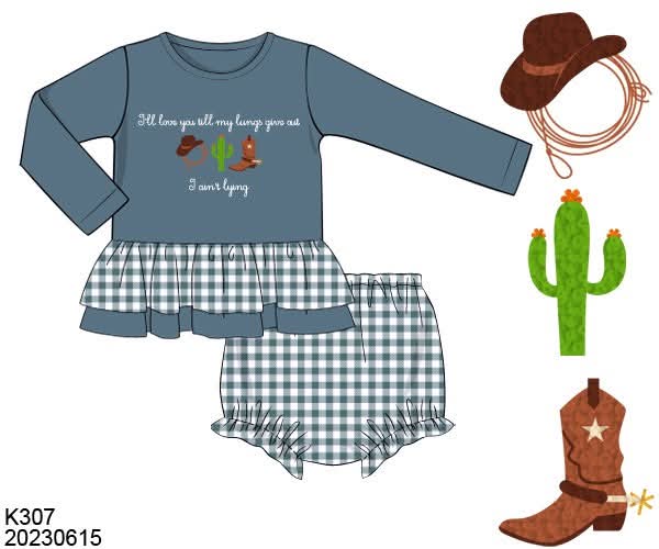 WS PO80: Girls I Ain’t Lying Bloomer Set
