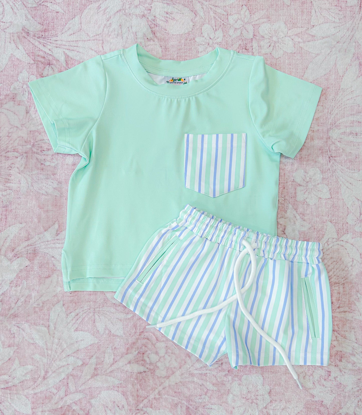 COTTAGE DREAMS BOY SHORT SET
