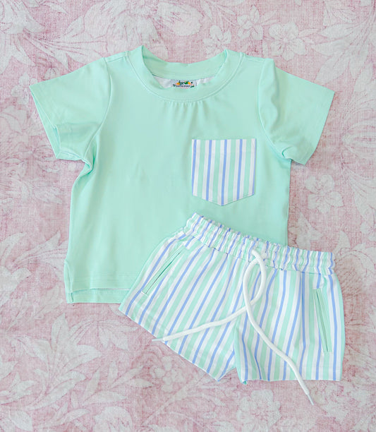 COTTAGE DREAMS BOY SHORT SET