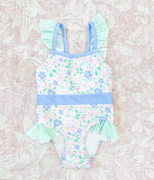COTTAGE DREAMS SWIM GIRL 1PC