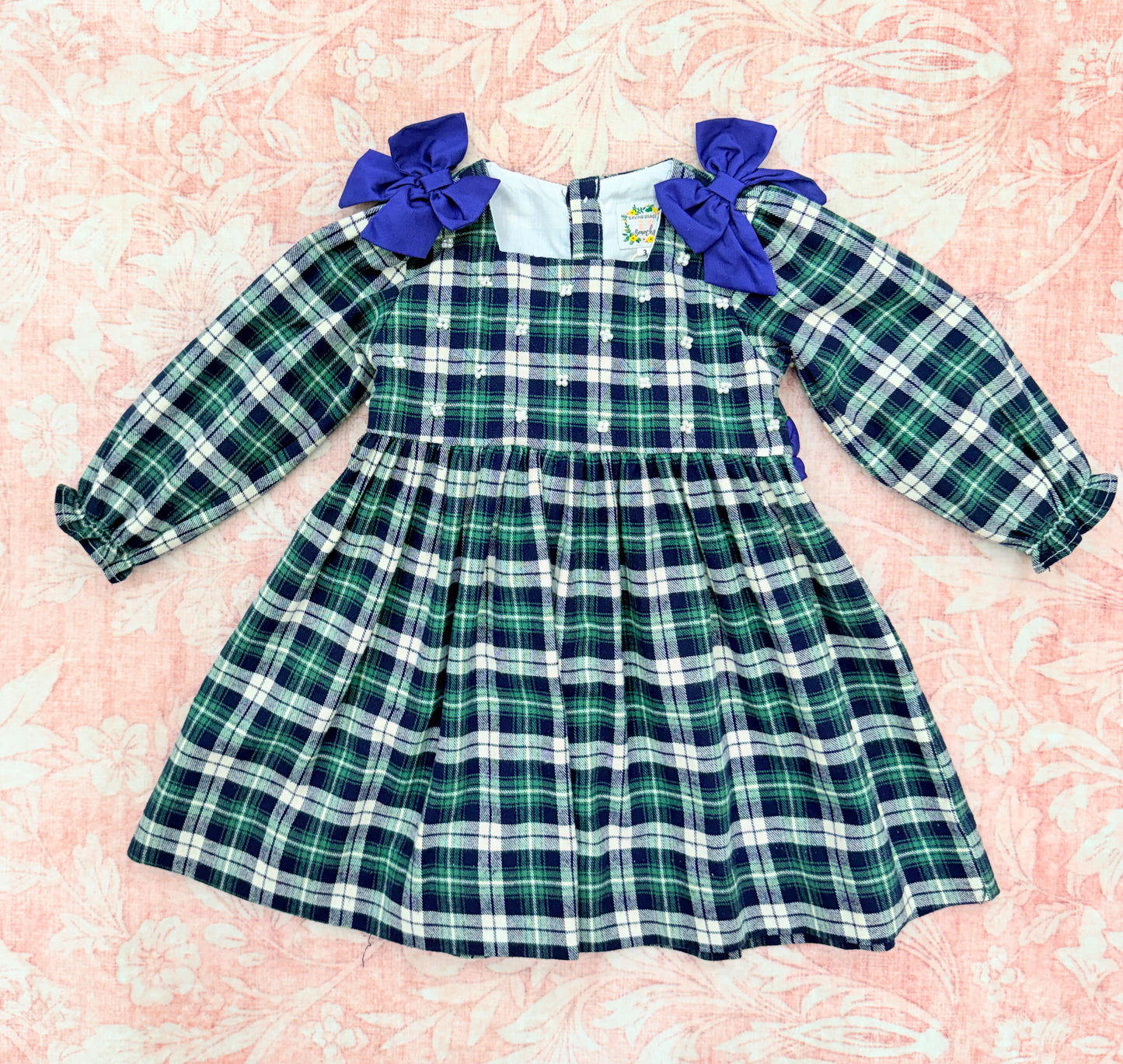 CLASSIC PLAID GIRL DRESS