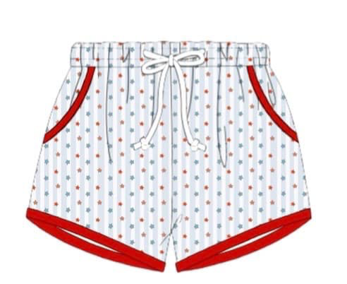 STARS & STRIPES FAMILY SWIM BOY TRUNKS