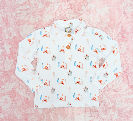AWAY IN A MANGER BOY POLO