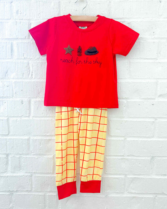 REACH FOR THE SKY PANT SET