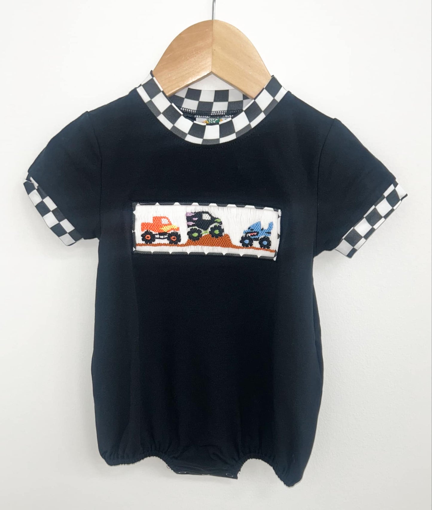 MONSTER JAM SMOCKS BOY BUBBLE