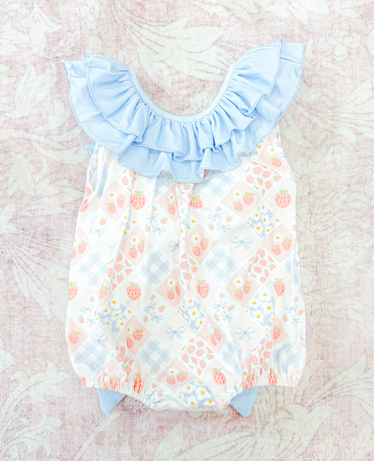 BERRY CUTE PATCHWORK GIRL BUBBLE