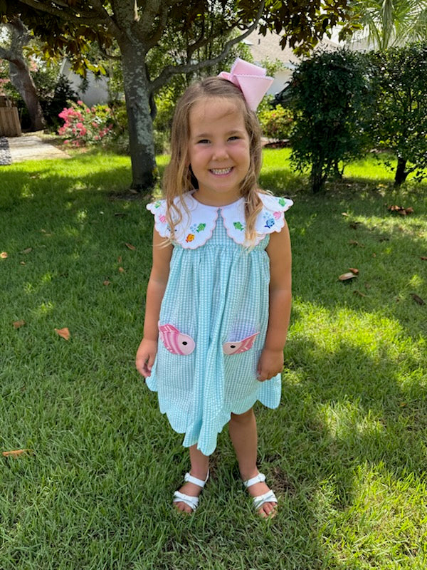 GIRLS FISH TALES DRESS
