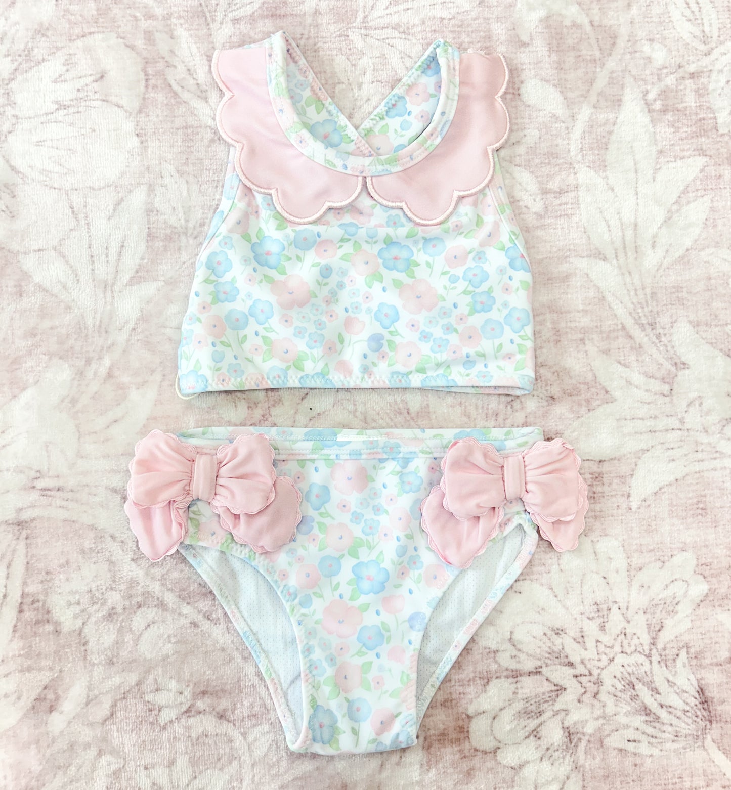 MADDY'S FLORAL GIRL 2PC SWIM