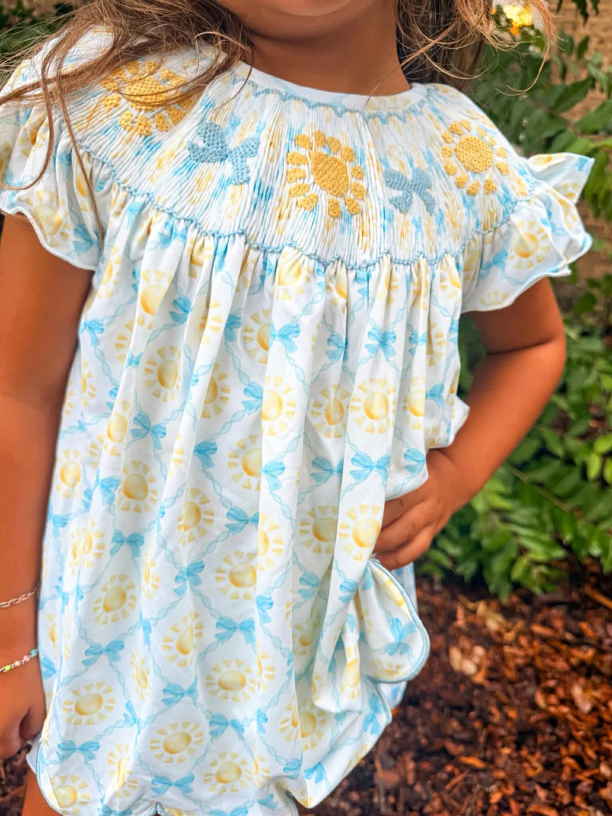 GIRL YOU ARE MY SUNSHINE BLOOMER SET