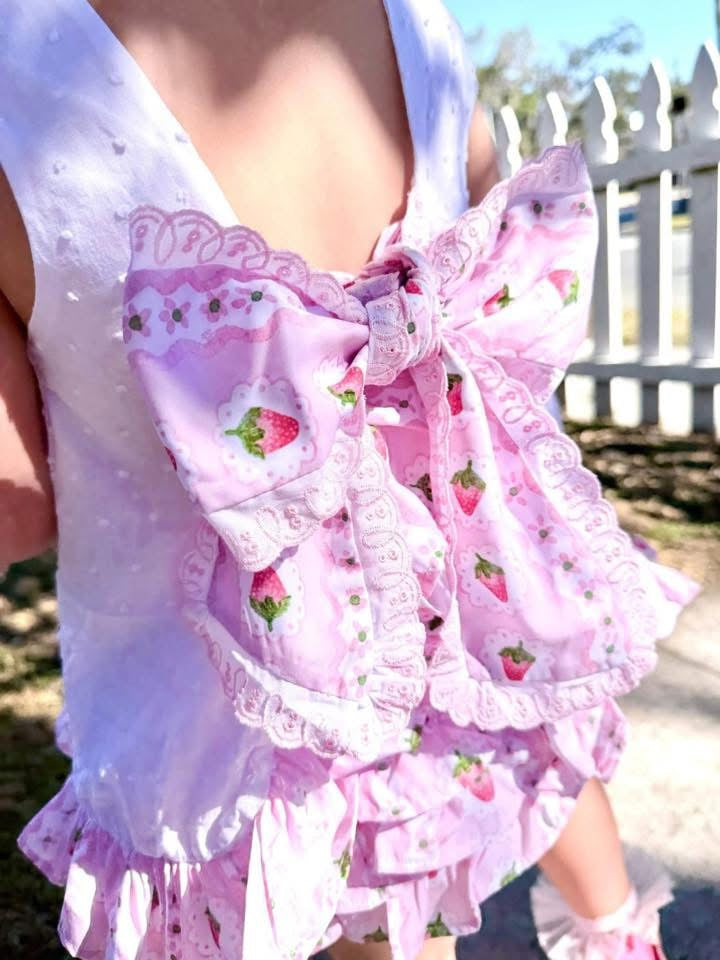 GIRLS SO BERRY SWEET BLOOMER SET