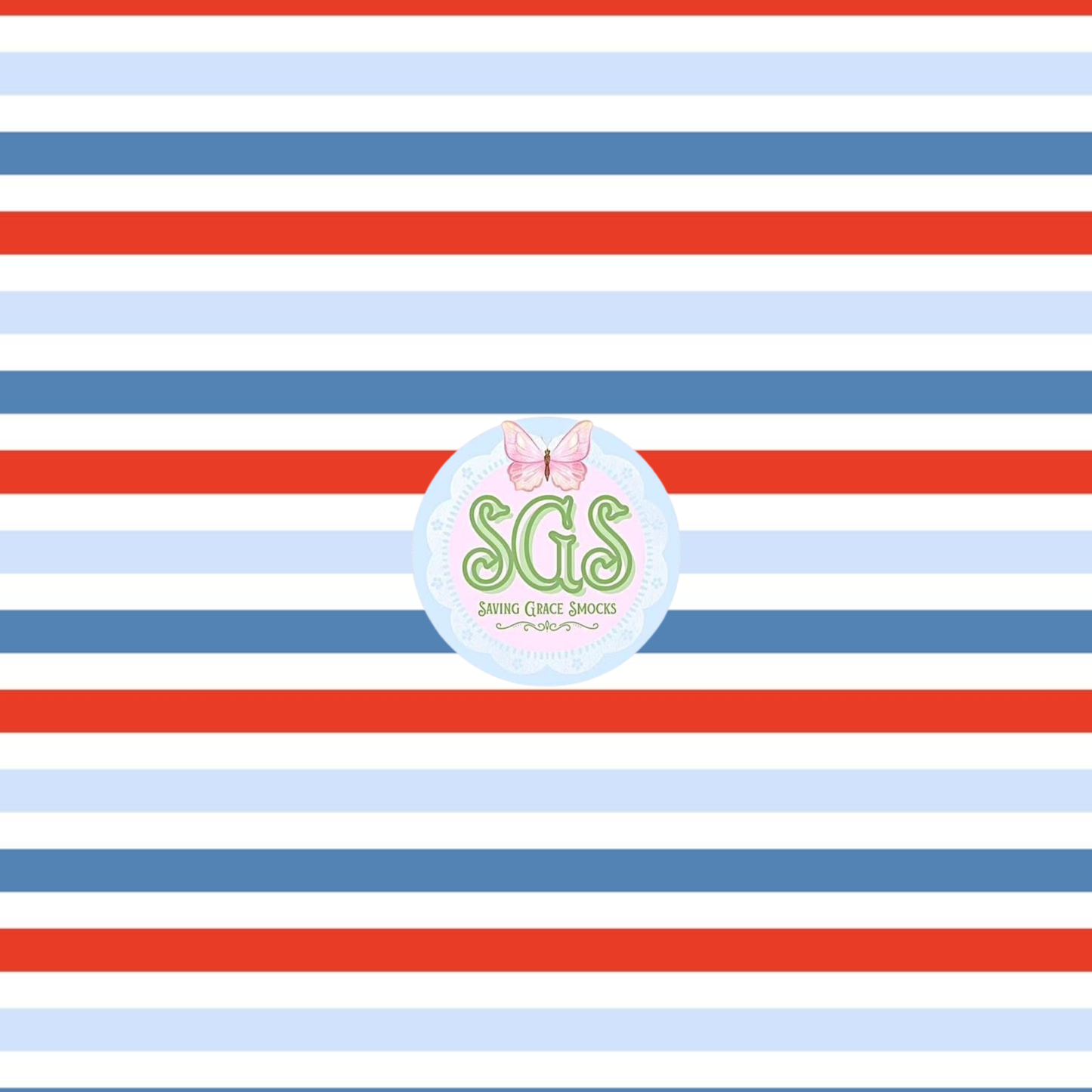 BOYS PATRIOTIC STRIPE POLO